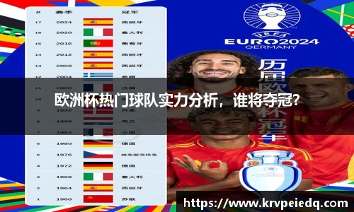 欧洲杯热门球队实力分析，谁将夺冠？