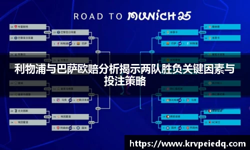 利物浦与巴萨欧赔分析揭示两队胜负关键因素与投注策略